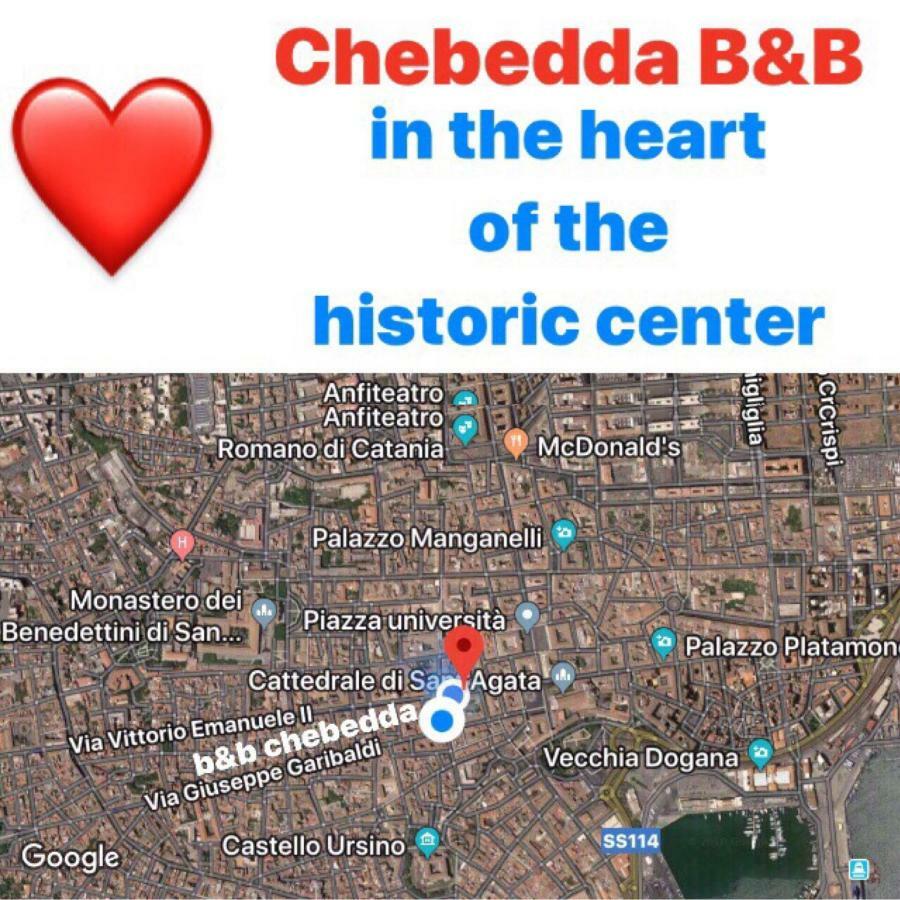 Chebedda B&B Κατάνια Εξωτερικό φωτογραφία